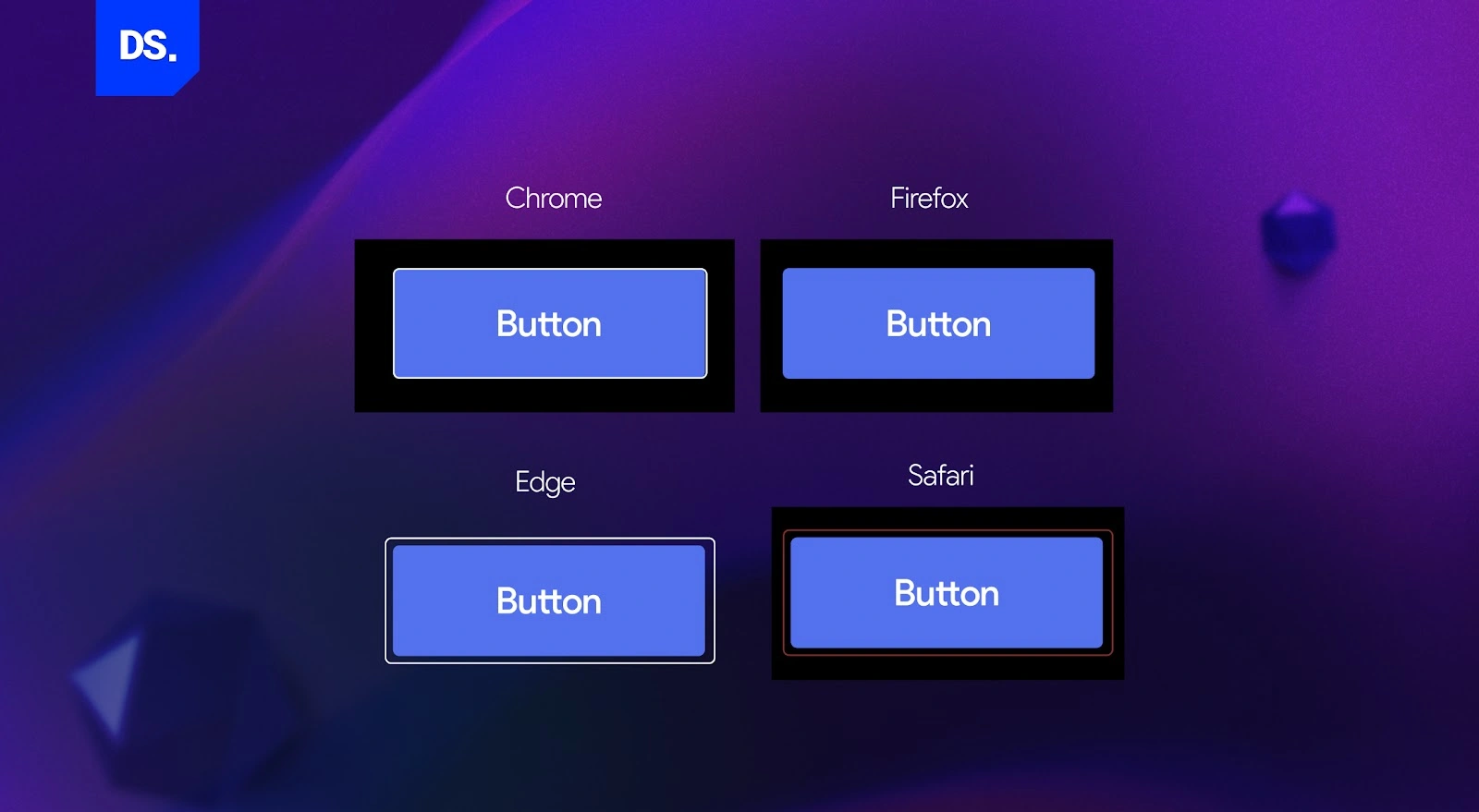 Focus Indicators in Dark Mode UI Design