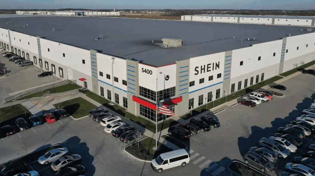 Shein warehouse in the US