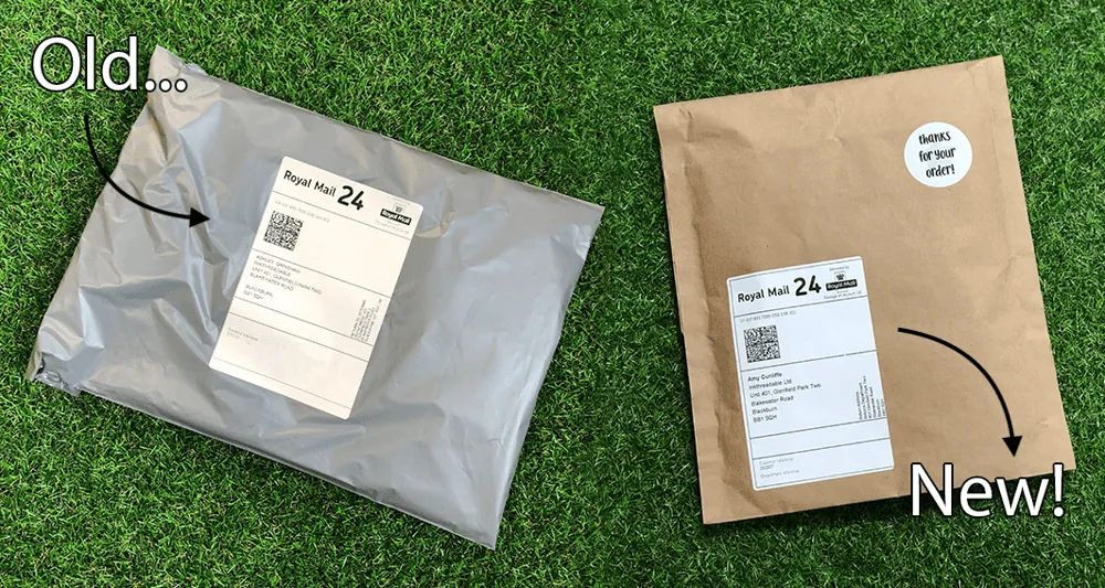 Inkreadable packaging