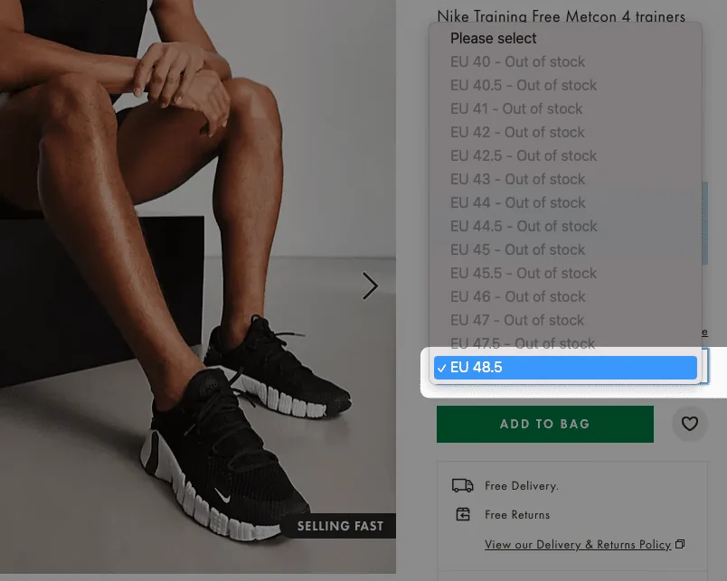 Google 购物低库存问题