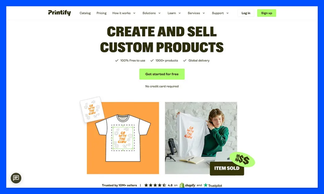 printful homepage