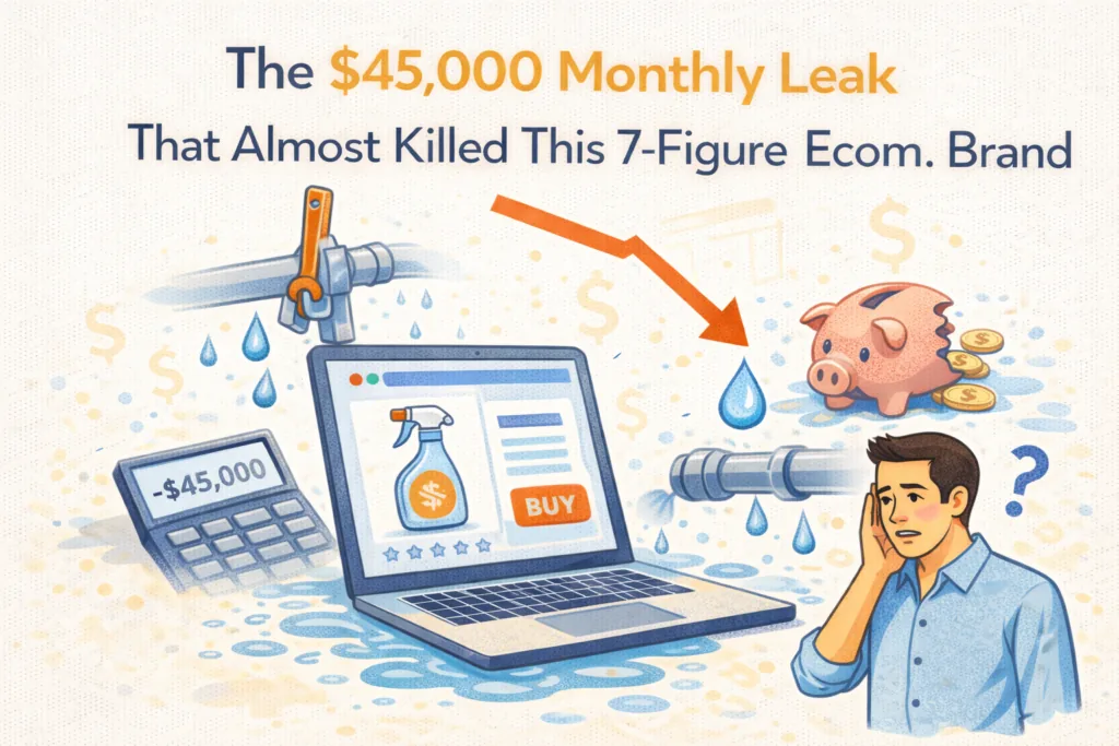 每月 4.5 万美元的资金漏洞：差点毁掉这个百万美元电商品牌