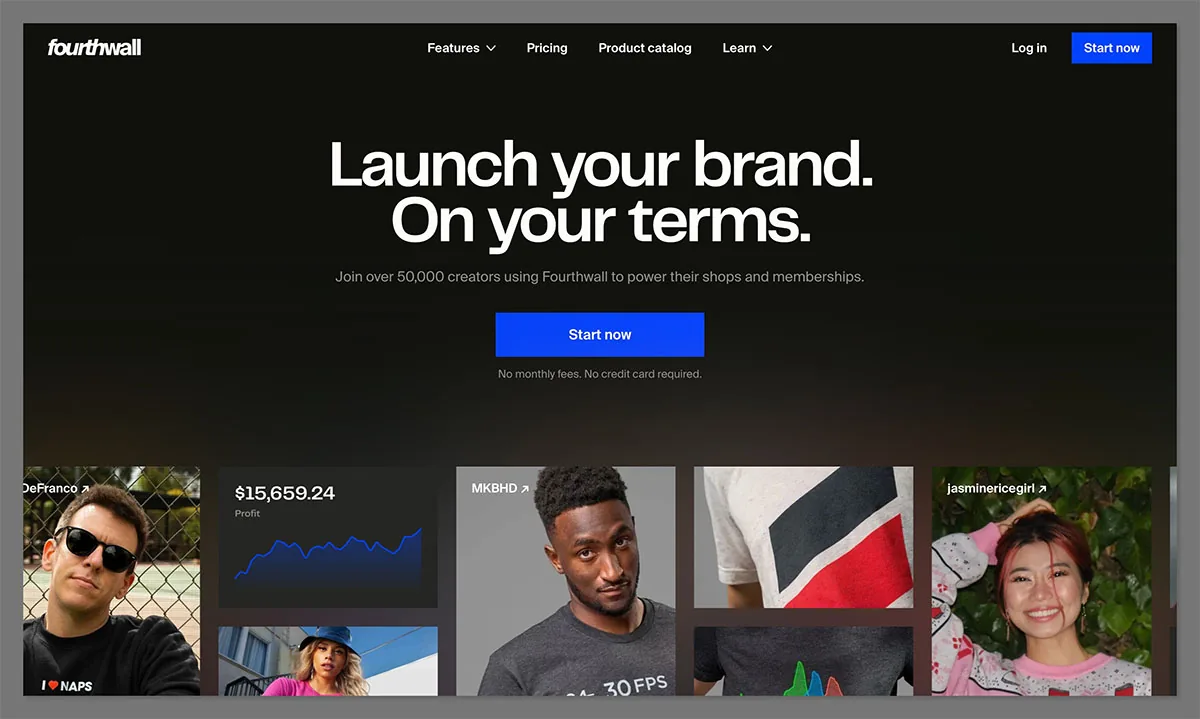 Fourthwall 评测：它值得你的品牌或受众使用吗？