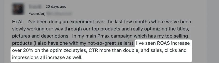 产品信息源优化的收益