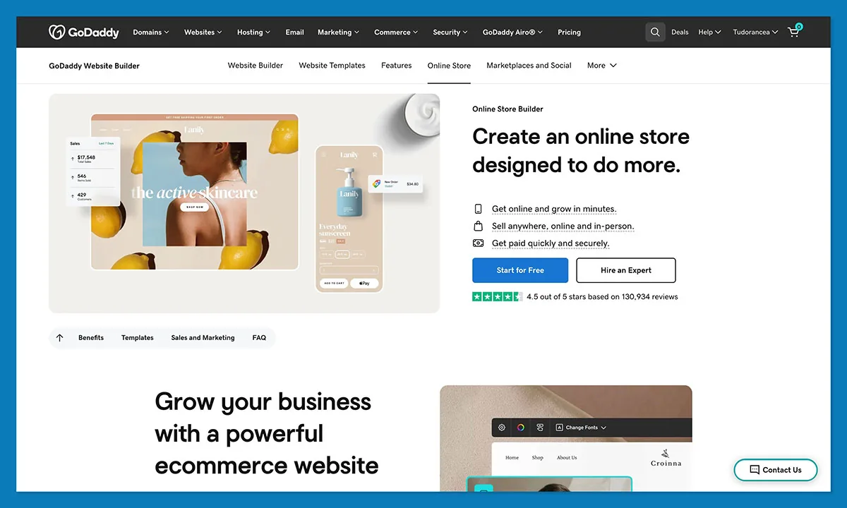 Shopify vs GoDaddy：哪个是在线销售的最佳平台？