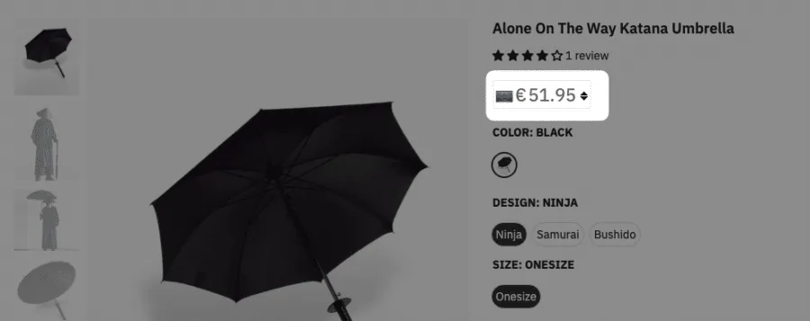 Google 货币转换落地页价格不匹配