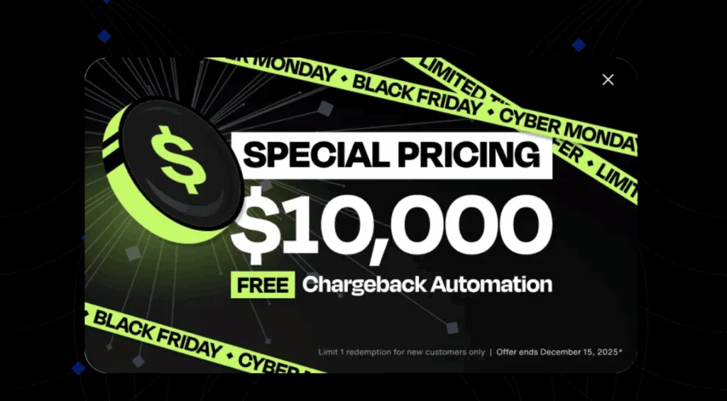 Chargeflow Black Friday offer