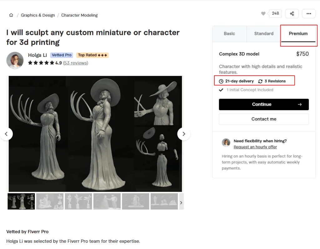 服务套利案例:3D 建模