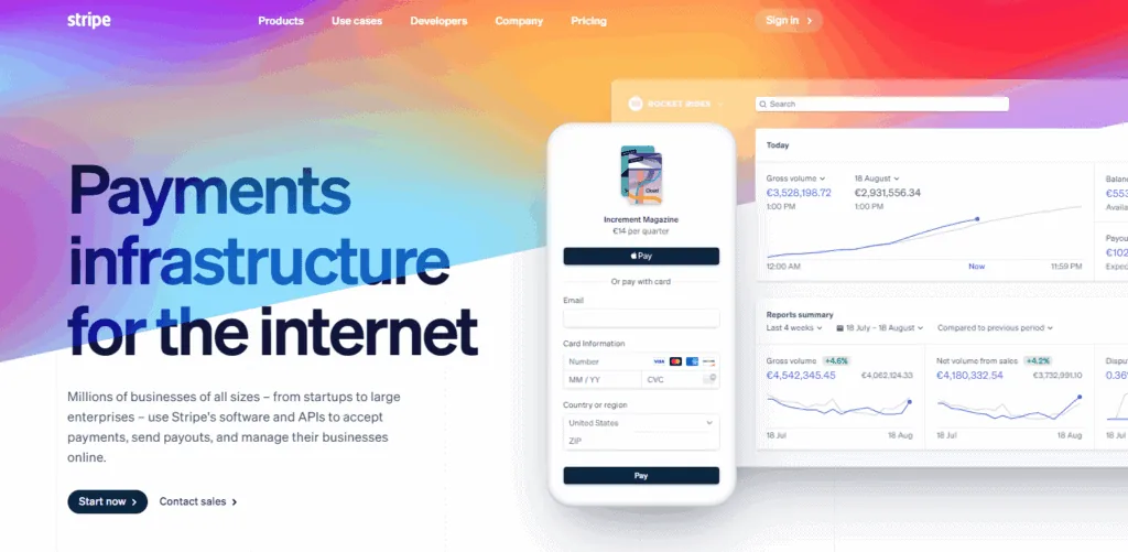 代发货的 Stripe 支付网关组合