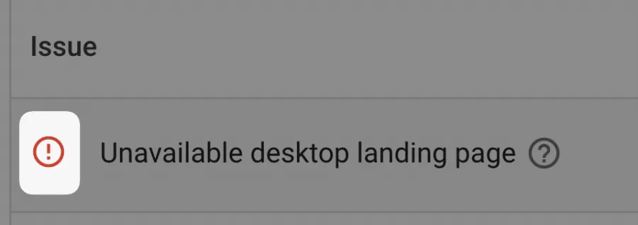 Google Merchant Center 拒登原因指示器